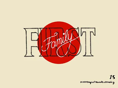 Day 15: 100 Days of Hand Lettering 100dayproject design hand lettering handwritten illustration lettering procreate serif typography