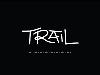 Trail type balance creative direction design hand type illustration nature navigation technology typeface wayfinding youth