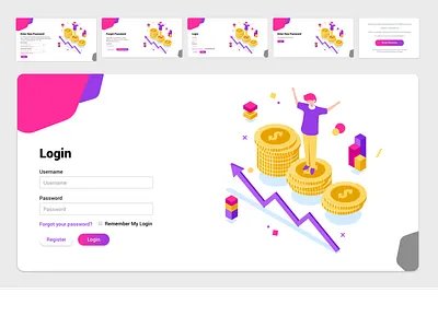 Forgot password UI Flow adaptive adobe app branding busines design fiat financial flat forgot password sketch ui ui ux design user analysis user journey ux ux designer vector