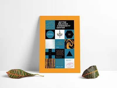 Better Oblivion Community Center Gig Poster concerts conor oberst dallas design gig gig poster gigs illustration indie rock live music music music poster phoebe bridgers poster poster art rock bands shane steiner design texas typography vector