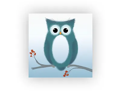 O for Owl 36days adobe 36days o 36daysoftype 36daysoftype06 design illustrator o owl photoshop