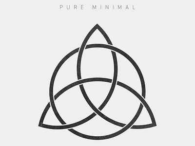 Triqueta design illustration vector