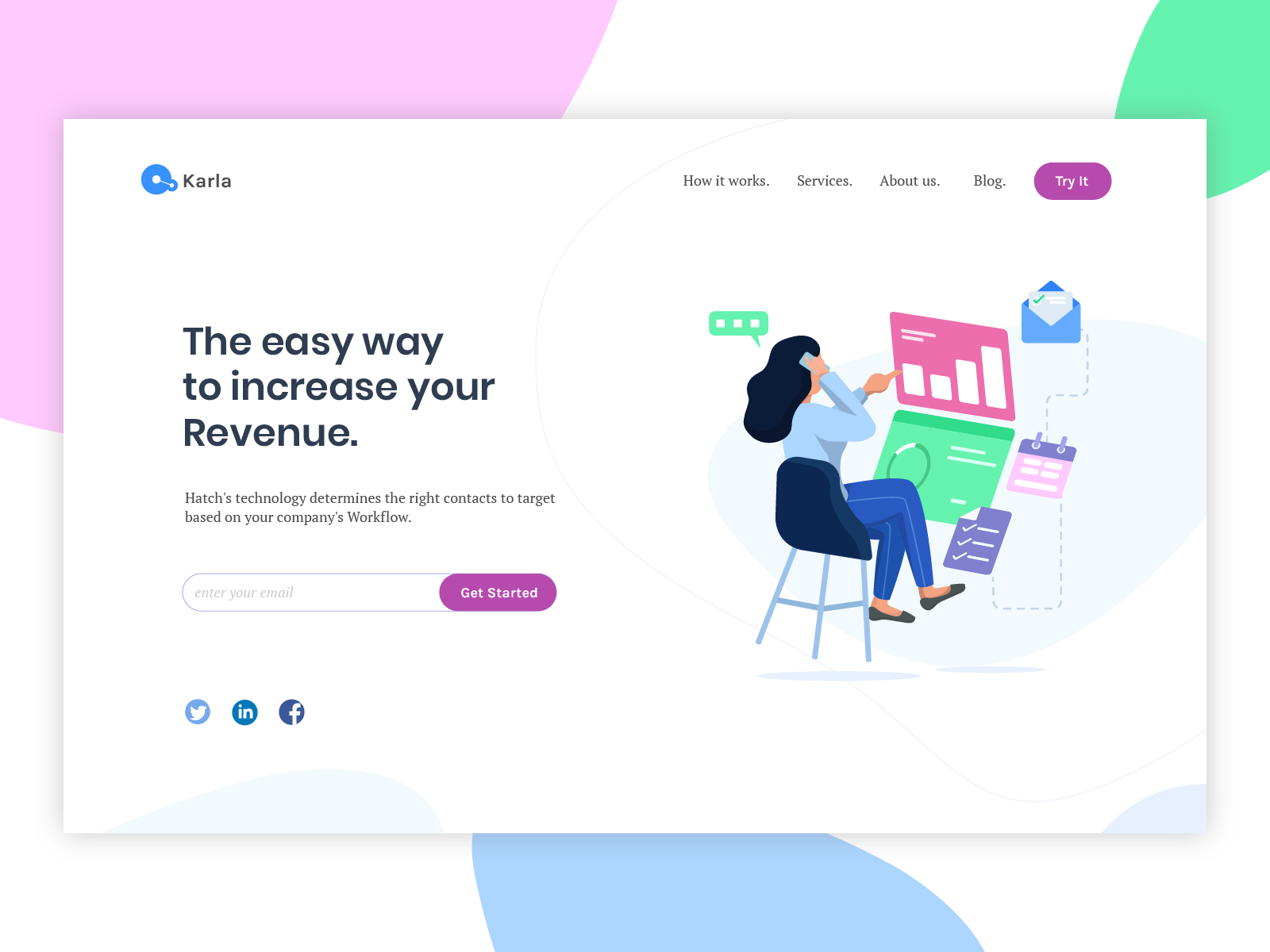 Header Illustration for marketing tools by Taufik Wicaksono for POW on ...