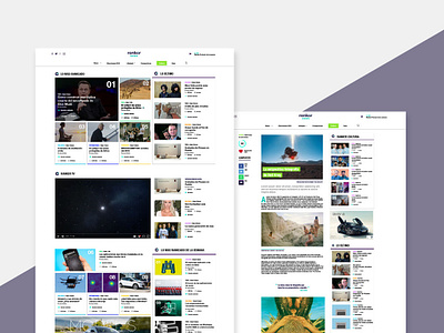 UI Design for News Website design graphic design inspiration news app ui design