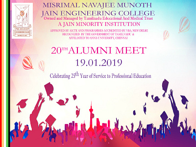 Alumni Meet Banner animation app art branding design hit the art icon illustration illustrator logo magesh raja mageshraja mobile officialhittheart typography ui ux vector web website
