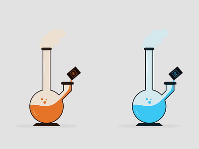 Illustrator vs Photoshop adobe design flat icon illustration logo minimal vector xd