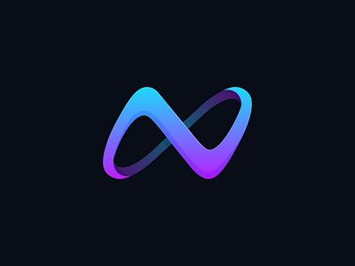 N logo - Personal Branding alphabet alphabet logo app icon blue branding colourful cute design gradient gradient logo icon logo logo alphabet logo design logotype n logo personal brand purple typography violet