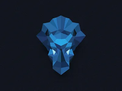 Triceratops blockchain branding crypto dinosaur ethereum identity design logomark mascot logo polygon