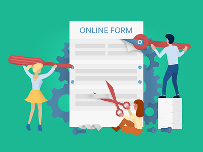 Form Hacks Dribble banner jotform newsletter newsletter design