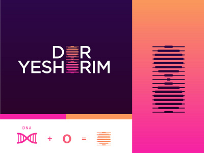 Dor Yeshorim Pt. 2 america colors palette dna genetic logo logo concept logo design logo symbol logodesign logomark logomarks mark mark making mark symbol modern modern design new york proposal symbol vector