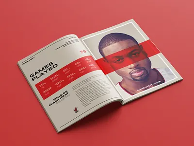 #ONELASTDANCE magazine basketball design graphic design magazine magazine design nba photos statistic typography wade