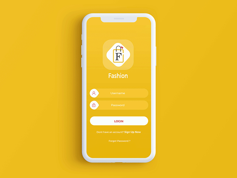 Fashion Ecommerce app Design ui ux