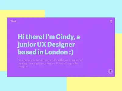 Personal Website adobe portfolio personal website portfolio research student project