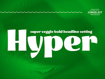 Hyper - Super Fruity Headline Font font design font release fruit logo fruitful graphic graphic design health juice new font type type art type daily typeface design typefaces typography art typography design veggie veggies