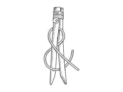 Peg & branding design icon illustration logo