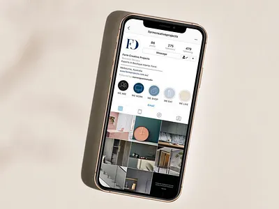 Form Creative Projects design graphics instagram interiordesign interiorform iphone minimal minimalistic mockup negativespace neutrals socialmedia webdesign