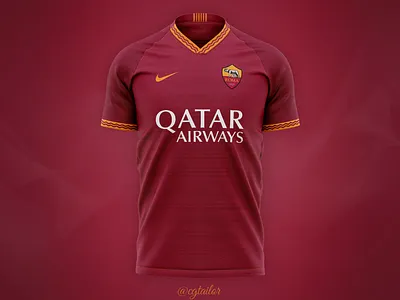 Football / Soccer Concept for AS Roma by 3d apparel apparel mockup concept concept kit football football concept jersey jersey mockup kit mock up mockup soccer soccer concept soccer jersey mockup sport sportswear t shirt t shirt mockup tshirt