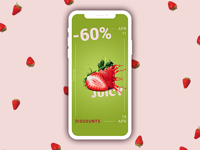 Mobile banner art banner creative discount mobile poster