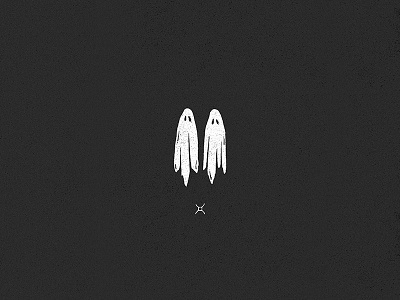 gemini art astrology character design ghost icon illustration logo print retro texture vintage zodiac zodiac sign