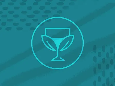 Blume Bar Icon bar branding cocktails floral icons set logo mark natural wine philadelphia texture