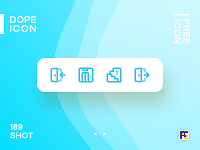 Dopeicon - Icon Showcase 189 animation app branding design dope dopeicon elevator freebies icon illustration lift logo property real estate typography ui ux vector web website