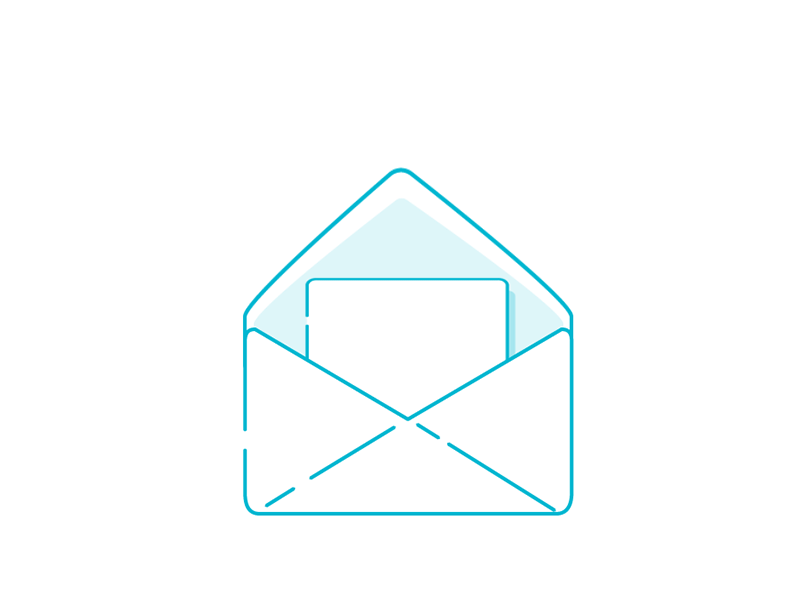 Thank You - Email GIF after affects gif animated gif animation onboarding flow thank you thank you email thanks
