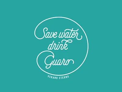 Save Water climate change earth day emblem illustration line art surf tshirt design typography yoga