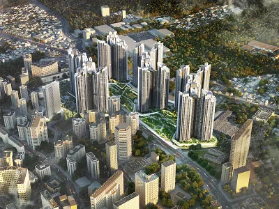 Oberoi Delhi 3dsmax architecture visualization coronarender