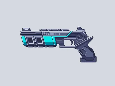 Apex Legends - Mozambique apex apex legends gun illustration legends line illustration mozambique shotgun video games weapon worthless