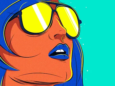 :) character design illustration illustrator vector woman