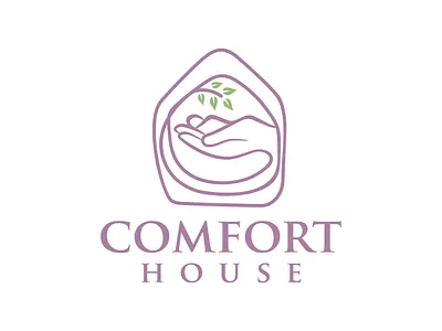 Nature With Sleep Organic Comfort House Logo Design house logo
