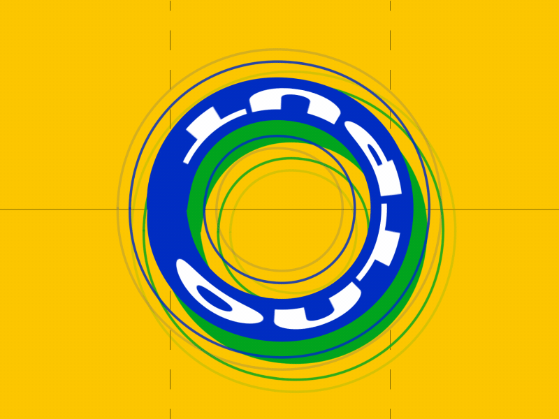 O for 36daysoftype 36days 36daysoftype abstract after effects alphabet animated type animation letter motion motion design o