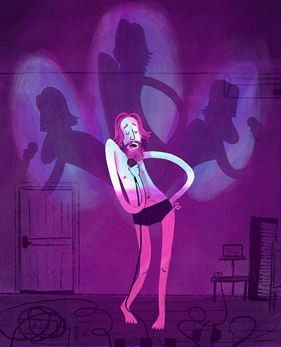 Bo Burnham - Inside 30 bo burnham comedy dance illustration inside netflix procreate underwear undies
