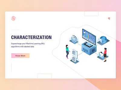 Isometric - AI application. creative artificial intelligence blue theame drawing identity illustration isometric art isometric design isometric icons logo procreate sketching typography ui vector