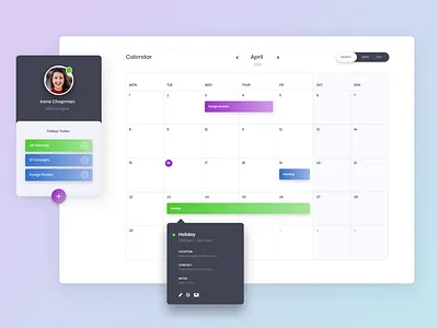 Daily UI #38 - Calendar app calendar app daily ui design ui ui design ux web website design
