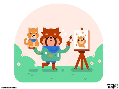 Picture Day! animals commision cute illustration vector