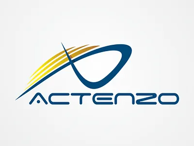 mobile app Actenzo abstraction aconitdesign design fitness app fitness club logo logodesign