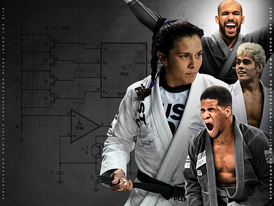 Abu Dhabi Professional Jiu-Jitsu Championship abu dhabi athletes blueprints championship design graphic graphic design jiu jitsu marketing sports tech technical