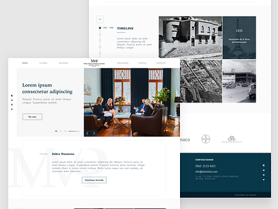 Molina Mencos, Pineda & Asociados WebSite brand branding design guatemala home homepage law law firm legal minialista prototype ui ux web web design webdesign website white