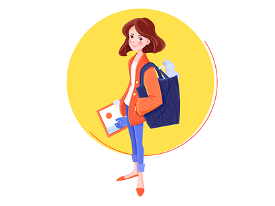 Self Portrait illustration