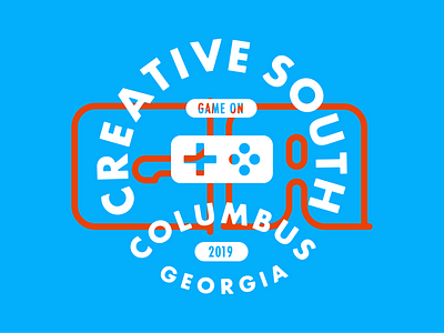 Columbus, GA for Creative South! bad badge badgedesign illustration vector