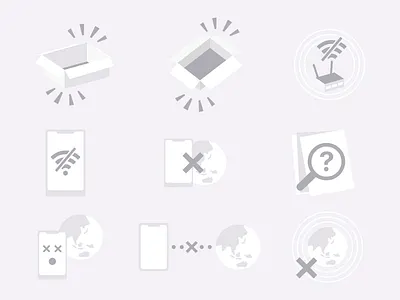 Empty States design empty empty state empty states illustration no data no internet sketch ui