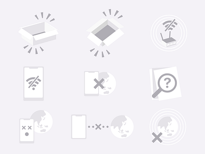 Empty States design empty empty state empty states illustration no data no internet sketch ui