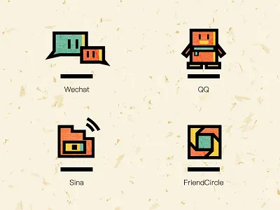 most popular App icon app branding design icon logo mobile old fashion ui