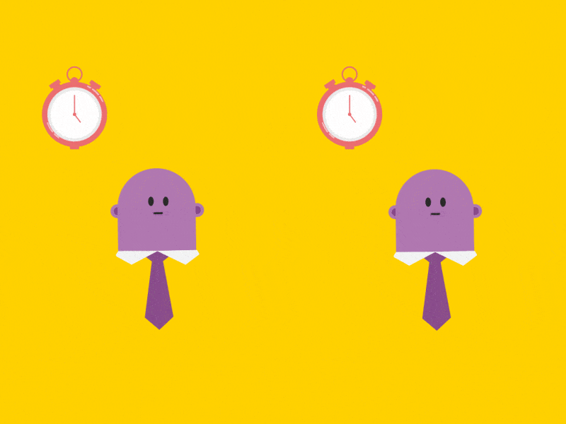Apple Ring animated animation apple character eat flat motion ring time
