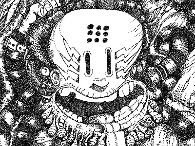 Lord of the dots dots illustration