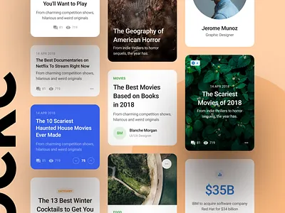Blöcke Web UI/UX Kit blog design designsystem figma prototype sketch styleguide ui uikit ux web wireframe