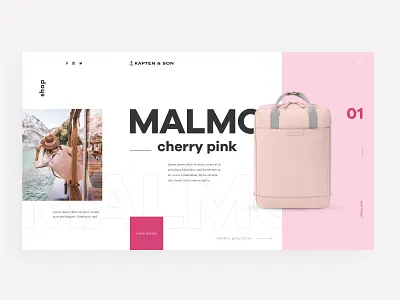 Product Page Design minimal typogaphy ui ux ui web design we design web website