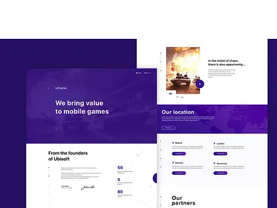 Letsplay branding design ui ux web