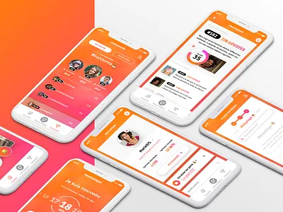 Payetablague! app da design game swipe ui